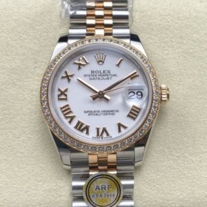 Replica Rolex Datejust m278381rbr-0004 AR Factory Oystersteel case - Replica Watches Factory