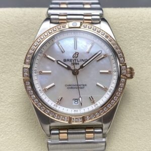 Replica Breitling Chronomat U10380591A2U1 BLS Factory Mother-of-pearl dial - Replica Watches Factory