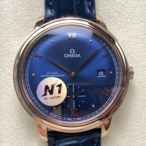 Replica Omega De Ville 434.53.41.20.03.001 N1 Factory Rose gold case - Replica Watches Factory