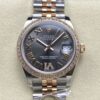 Replica Rolex Datejust m278381rbr-0030 AR Factory Rhodium white dial - Replica Watches Factory