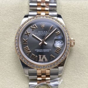 Replica Rolex Datejust m278381rbr-0030 AR Factory Rhodium white dial - Replica Watches Factory