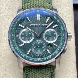 Replica Audemars Piguet CODE 11.59 26393ST.OO.A056KB.01 OMF Factory Green Dial - Replica Watches Factory