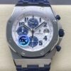 Replica Audemars Piguet Royal Oak Offshore 26170ST.OO.D305CR.01 TK Factory Blue strap - Replica Watches Factory