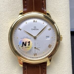 Replica Omega De Ville 434.53.41.20.02.001 N1 Factory White dial - Replica Watches Factory