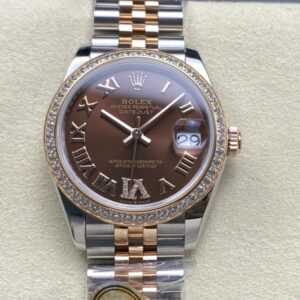 Replica Rolex Datejust m278381rbr-0006 AR Factory Chocolate dial - Replica Watches Factory