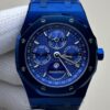 Replica Audemars Piguet Royal Oak 26579CS.OO.1225CS.01 BBR Factory Blue ceramic - Replica Watches Factory