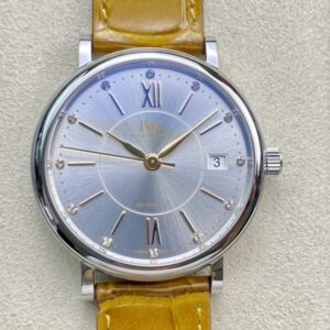 Replica IWC Portofino IW458101 V7 Factory Light brown strap - Replica Watches Factory