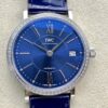 Replica IWC Portofino IW458111 V7 Factory Blue strap - Replica Watches Factory