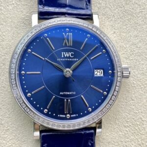 Replica IWC Portofino IW458111 V7 Factory Blue strap - Replica Watches Factory