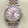 Replica Rolex Datejust m278381rbr-0024 AR Factory Diamond hour markers - Replica Watches Factory