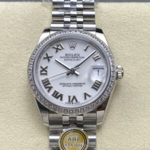 Replica Rolex Datejust m278384rbr-0014 AR Factory White dial - Replica Watches Factory