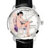 Replica Ulysse Nardin CLASSICO 3203-136LE-9C-MANARAD-1A FL Factory Black strap - Replica Watches Factory