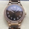 Replica Patek Philippe TWENTY~4 7300-1200R-001 SJ Factory Brown strap - Replica Watches Factory