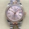 Replica Rolex Datejust m278381rbr-0010 AR Factory Rose gold dial - Replica Watches Factory