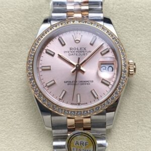 Replica Rolex Datejust m278381rbr-0010 AR Factory Rose gold dial - Replica Watches Factory