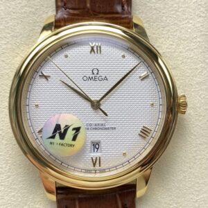 Replica Omega De Ville 434.53.40.20.02.002 N1 Factory Silver dial - Replica Watches Factory