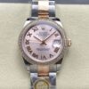 Replica Rolex Datejust m278381rbr-0001 AR Factory Roman numerals markers - Replica Watches Factory