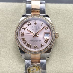 Replica Rolex Datejust m278381rbr-0001 AR Factory Roman numerals markers - Replica Watches Factory