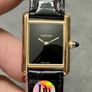Replica Cartier Tank WGTA0091 DR Factory Black Dial - Replica Watches Factory