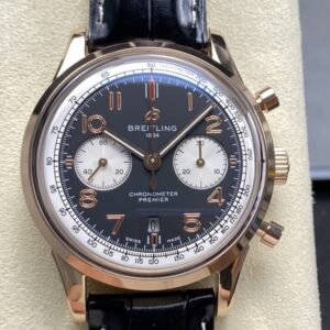Replica Breitling Premier AB0118A21B1X1 BLS Factory Black Panda Dial - Replica Watches Factory