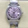 Replica Rolex Datejust m278384rbr-0027 AR Factory Steel case - Replica Watches Factory