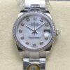 Replica Rolex Datejust m278384rbr-0007 AR Factory White mother of pearl - Replica Watches Factory