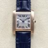 Replica Cartier Tank WGTA0280 8848 Factory Blue strap - Replica Watches Factory