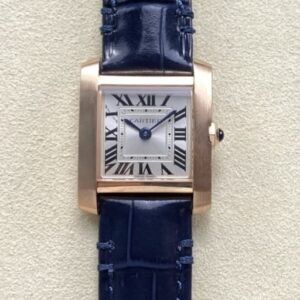 Replica Cartier Tank WGTA0280 8848 Factory Blue strap - Replica Watches Factory