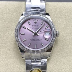 Replica Rolex Datejust m278384rbr-0017 AR Factory Pink dial - Replica Watches Factory