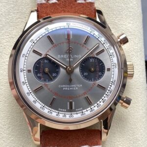 Replica Breitling Premier RB0118A31B1X1 BLS Factory Dark brown strap - Replica Watches Factory