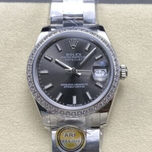 Replica Rolex Datejust m278384rbr-0019 AR Factory Dark grey dial - Replica Watches Factory