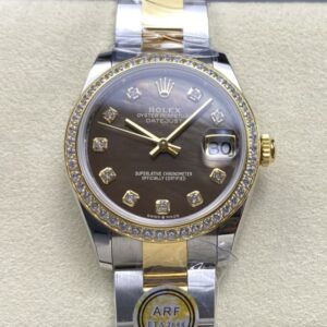 Replica Rolex Datejust m278383rbr-0023 AR Factory Black Dial - Replica Watches Factory
