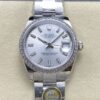 Replica Rolex Datejust m278384rbr-0015 AR Factory Silver dial - Replica Watches Factory