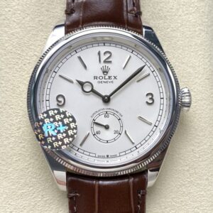Replica Rolex Perpetual 1908 m52509-0006 R+ Factory Dark brown strap - Replica Watches Factory