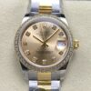 Replica Rolex Datejust m278383rbr-0025 AR Factory Big calendar - Replica Watches Factory