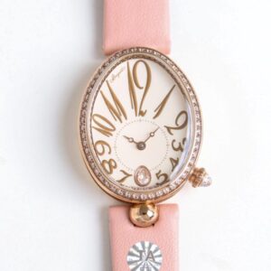 Replica Breguet Reine De Naples 8918BR-2C-364-D00D TA Factory Leather strap - Replica Watches Factory