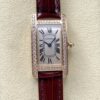 Replica Cartier Tank WJTA0026 8848 Factory Purple red strap - Replica Watches Factory