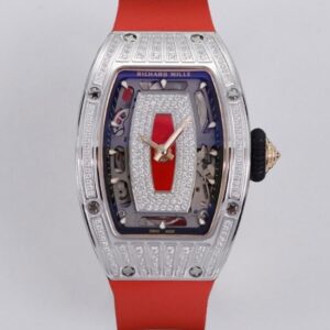 Replica Richard Mille RM07-01 ZF Factory Red strap - Replica Watches Factory