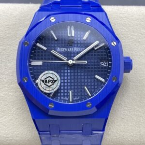 Replica Audemars Piguet Royal Oak 15500 APS Factory Blue Dial - Replica Watches Factory