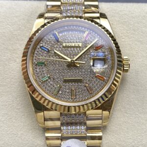 Replica Rolex Day-Date m128238-0052 8+ Factory Weekly display - Replica Watches Factory