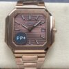 Replica Patek Philippe CUBITUS 7128-1R-001 PP+ Factory Brown dial - Replica Watches Factory