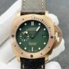 Replica Panerai Submersible PAM00382 VS Factory leather - Replica Watches Factory