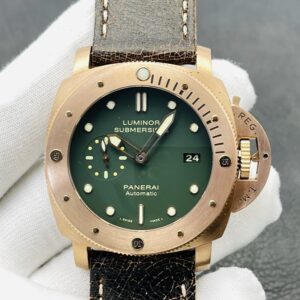 Replica Panerai Submersible PAM00382 VS Factory leather - Replica Watches Factory