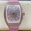 Replica Franck Muller LADIES' COLLECTION V 32 SC AT FO D CD ABF Factory pink - Replica Watches Factory