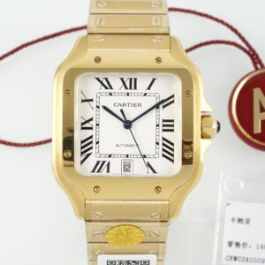 Replica Cartier Santos WGSA0042 AF Factory Square dial - Replica Watches Factory