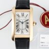Replica Cartier Tank WGTA0134 AF Factory Alligator leather strap - Replica Watches Factory