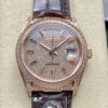 Replica Rolex Day-Date 128155RBR 8+ Factory Big calendar - Replica Watches Factory