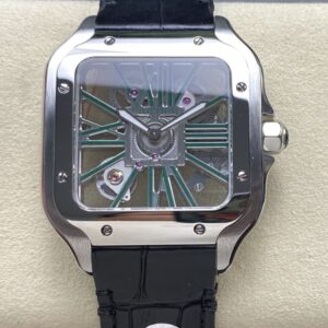 Replica Cartier Santos WHSA0028 THB Factory Skeleton dial - Replica Watches Factory
