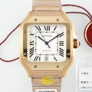 Replica Cartier Santos WGSA0018 AF Factory Folding clasp - Replica Watches Factory