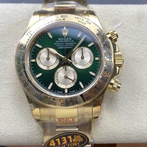 Replica Rolex Cosmograph Daytona 126508-0008 QF Factory green dial - Replica Watches Factory